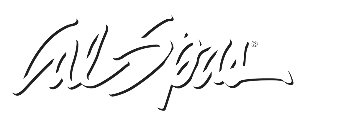 Calspas White logo Crossville